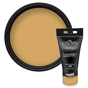 Crown Walls & Ceilings Matt Emulsion Tester Pot 40ml - Overjoyed
