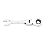 Draper HI-TORQ Metric Stubby Flexible Head Ratchet Combination Spanner, 8mm Draper - Town Tools