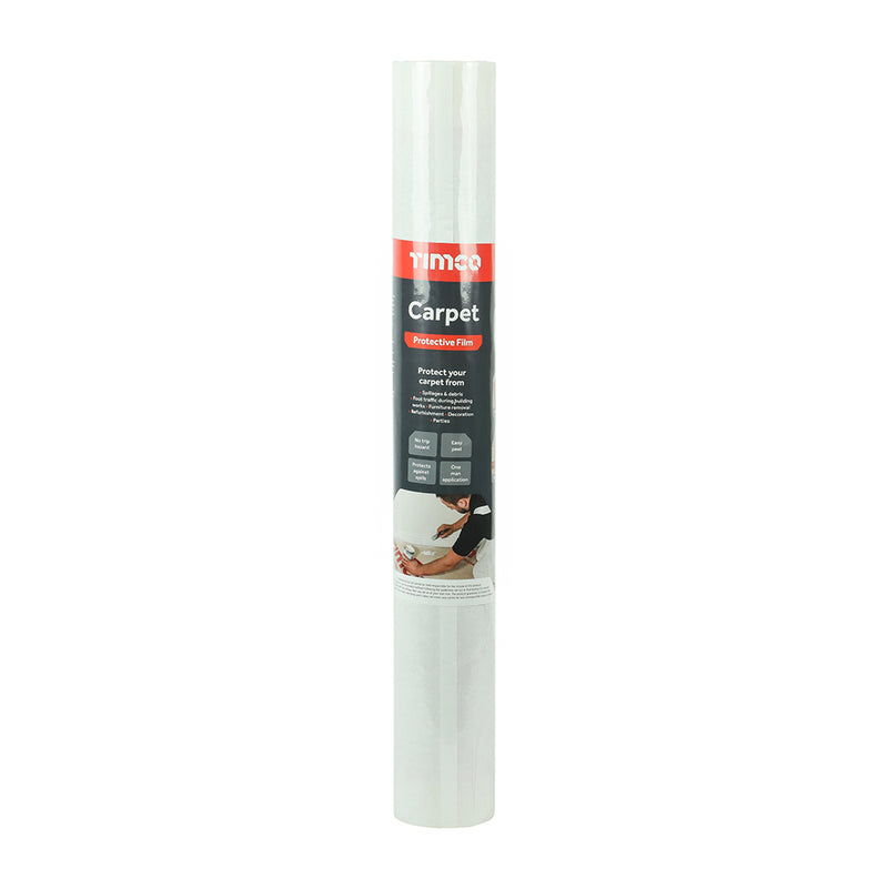 TIMCO Protective Film For Carpet - 100m x 0.6m