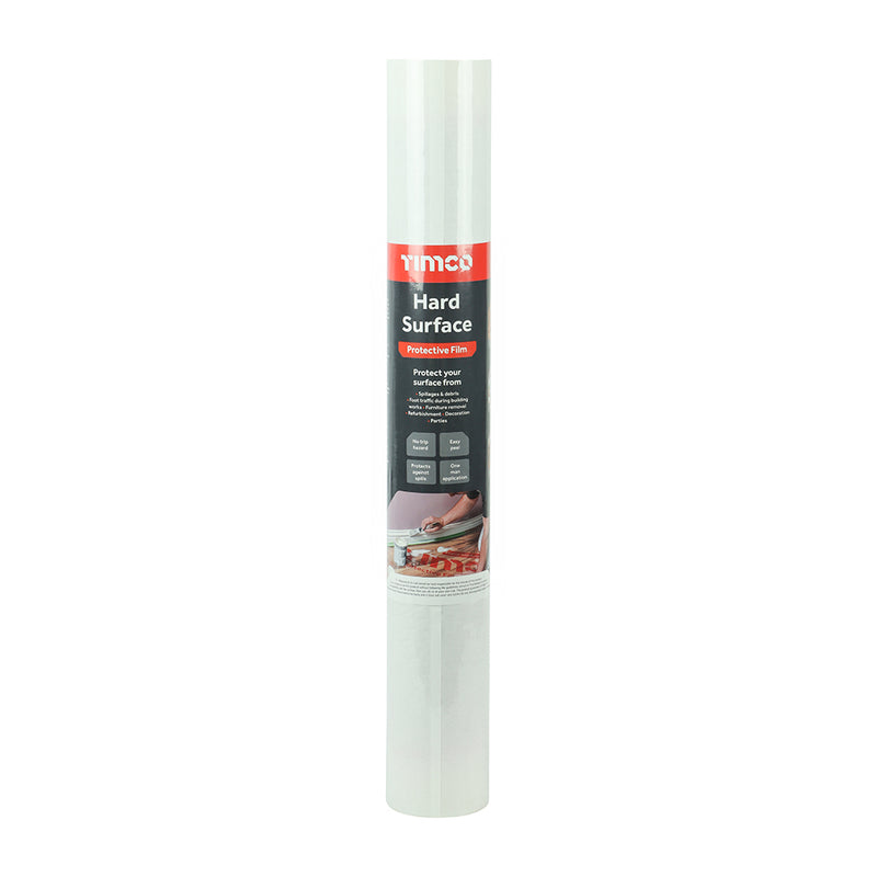 TIMCO Protective Film For Hard Surfaces - 25m x 0.6m