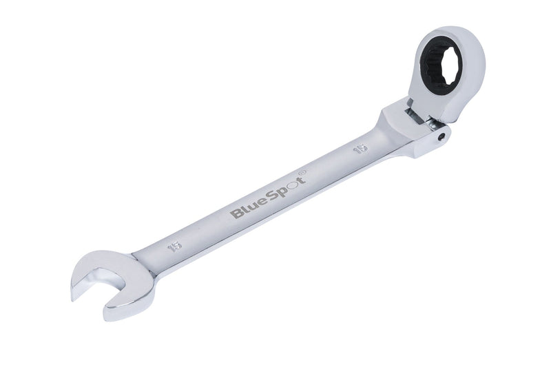 Blue Spot Tools Ratchet Spanner Flexible Head (180°)