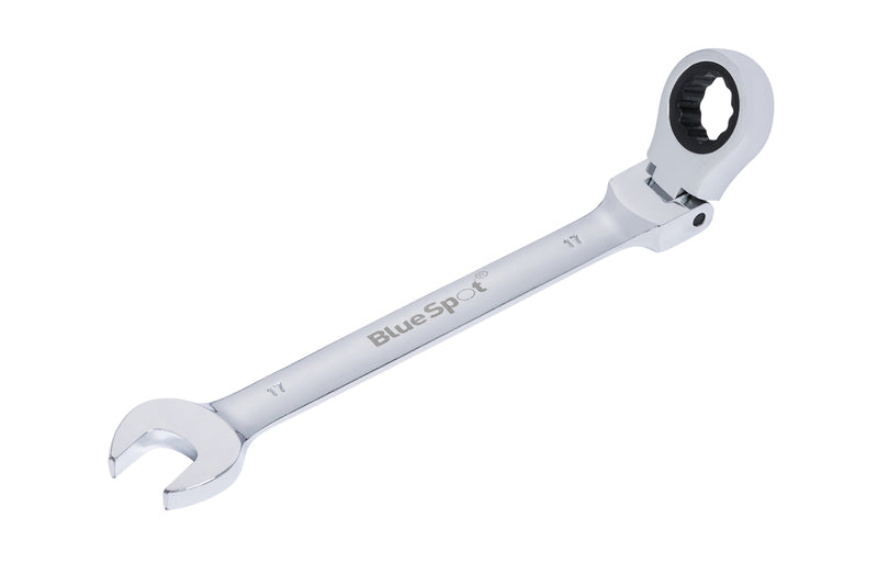 Blue Spot Tools Ratchet Spanner Flexible Head (180°)