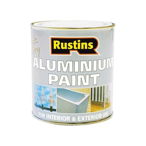 Rustins Aluminium Paint 500ml Rustins - RockBottom Nothampton