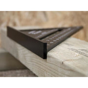 Faithfull Prestige Quick Square Black Aluminium 178mm (7in) Faithfull - RockBottom Northampton