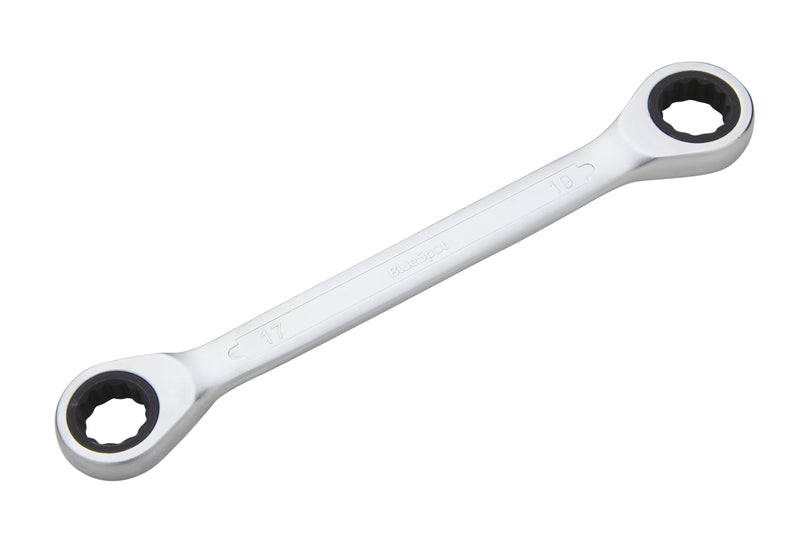 Blue Spot Tools Double End Ratchet Spanner (17-19mm)
