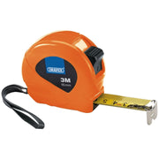 Draper Measuring Tapes, 3m/10ft x 16mm, 3 Colours (Dispenser of 12) Draper - Town Tools