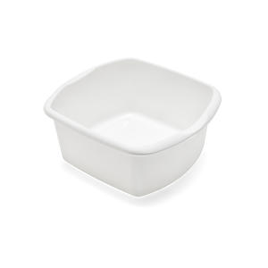 Addis Small Rectangular Washing Up Bowl White