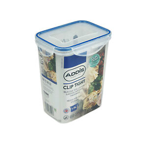 Addis Clip Tight Tall Rectangular Storage Container 1.5L