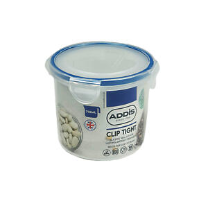 Addis Clip Tight Round Storage Container 710ml