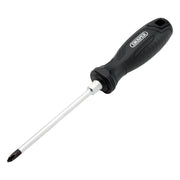 Draper Phillips Hard Grip Screwdriver, PH2 x 125mm Draper - Town Tools