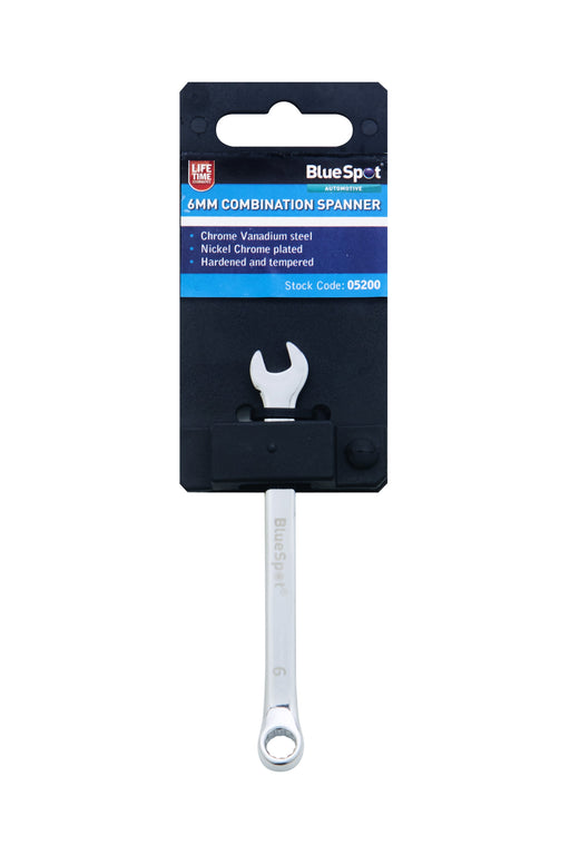 Blue Spot Tools Fully Polished Chrome Vanadium Spanner