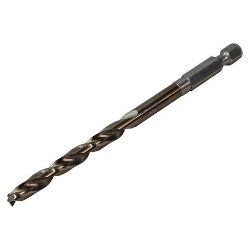 Faithfull HSSE M35 Cobalt Quick-Change Impact Drill Bit 4.0mm OL:91mm WL:43mm Faithfull - RockBottom Northampton