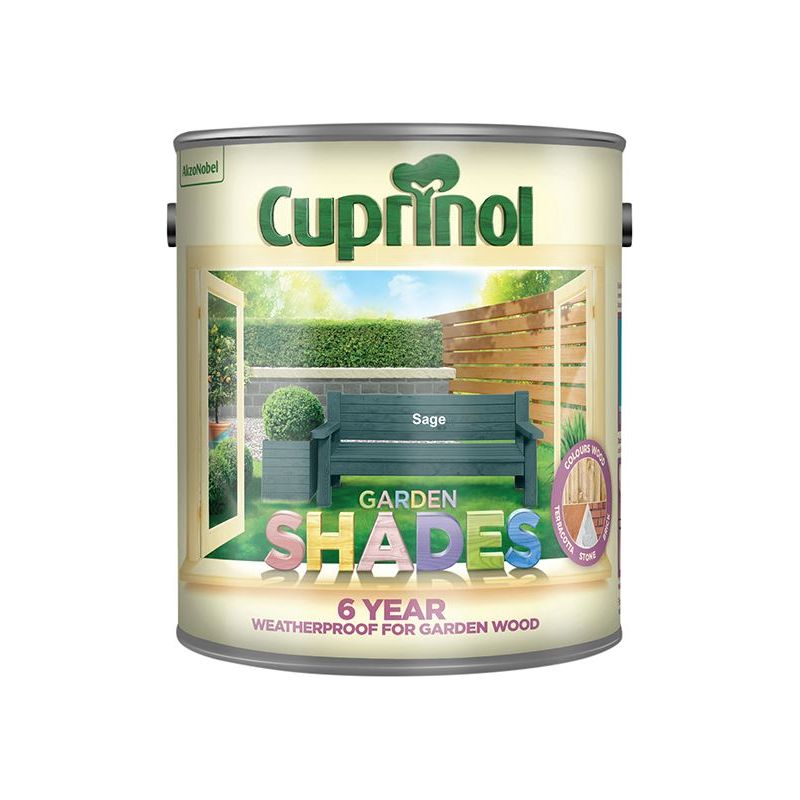 Cuprinol Garden Shades Sage 2.5 litre Cuprinol - RockBottom Northampton