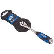 Draper 60 Tooth Micro Head Reversible Soft Grip Ratchet, 1/4" Sq. Dr. 26514 Draper - Town Tools 