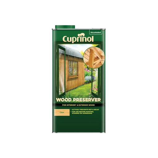 Cuprinol Wood Preserver Clear 5 litre Cuprinol - RockBottom Northampton
