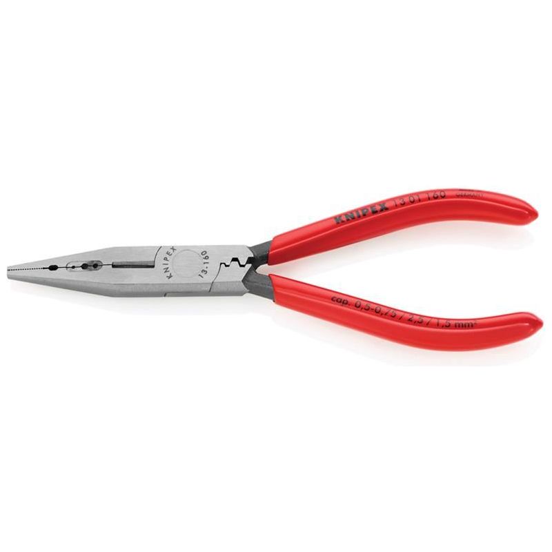 Knipex 13 01 160 Electricians' Pliers PVC Grip 160mm (6.1/4in) Knipex - RockBottom Northampton