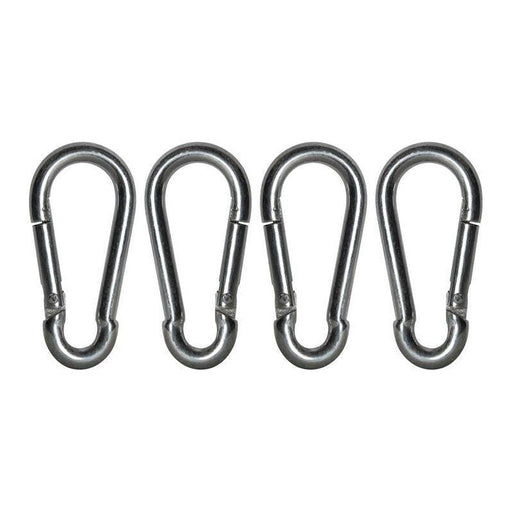 Faithfull Fire Brigade Snap Hook 6mm Zinc Plated (Pack 4) Faithfull - RockBottom Northampton