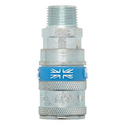 Draper 3/8" BSP Taper Male Thread Vertex Air Coupling Draper - Town Tools