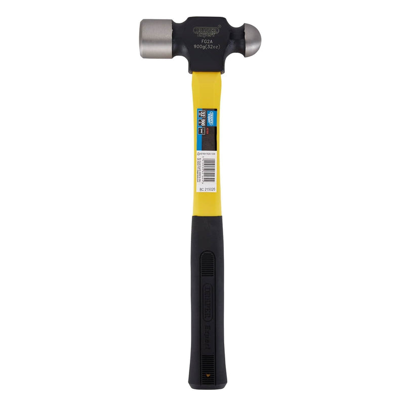 Draper Fibreglass Shafted Ball Pein Hammer, 900g/32oz 62164 Draper - Town Tools 