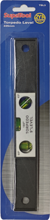 SupaTool Torpedo Spirit Level 9"/225mm