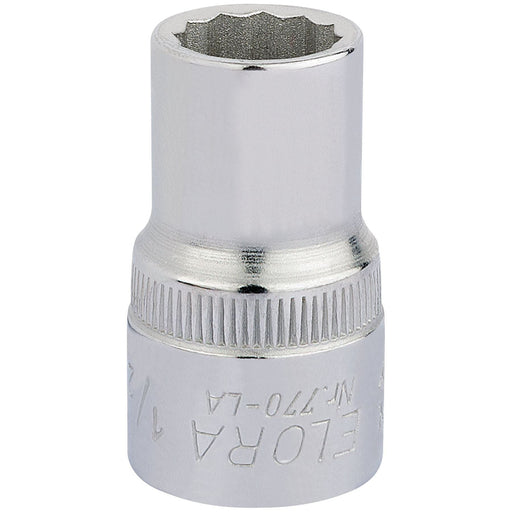 Draper Elora Bi-Hexagon Socket, 1/2" Sq. Dr., 1/2" 24351 Draper - Town Tools 