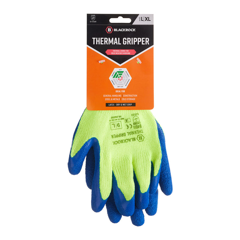Blackrock Thermal Gripper Gloves Pair (carded) - size 9/L