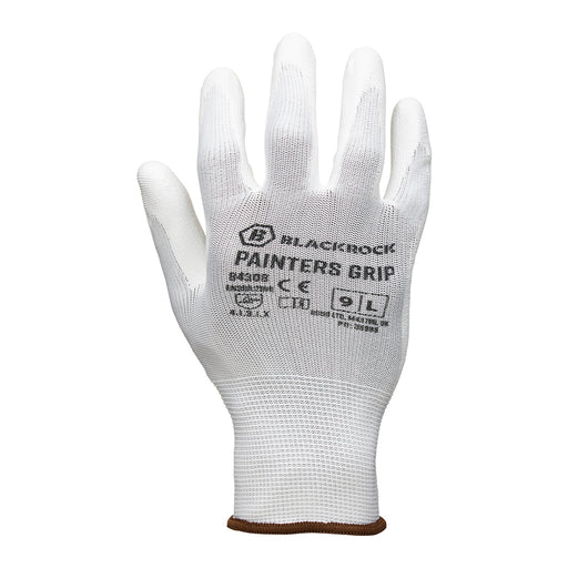 Blackrock Painter's Lightweight PU Gripper Gloves Pair (carded) - size 10/XL