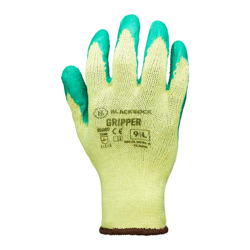 Blackrock Gripper Gloves Pair (carded) - size 10/XL