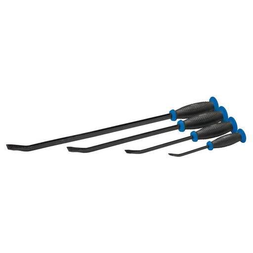 Draper 'Pound Thru' Soft Grip Pry Bar Set with Hand Guard (4 Piece) Draper - Town Tools