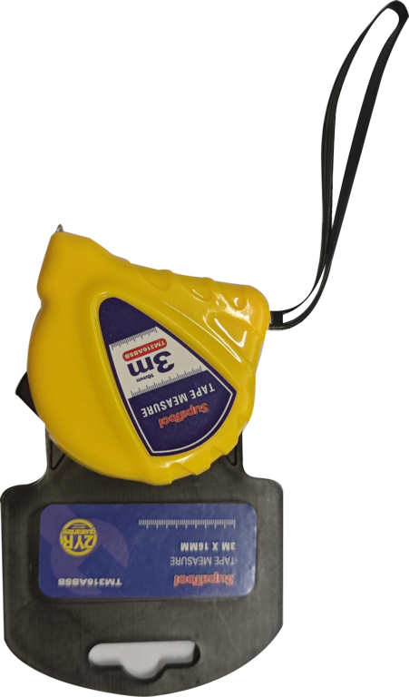 SupaTool Plastic Tape Measure 3m x 16mm