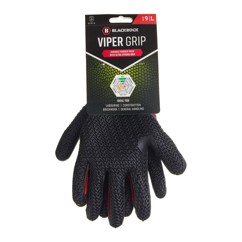 Blackrock Viper Grip Gloves Pair (carded) - size 9/L