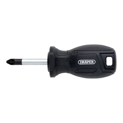 Draper Pozi Hard Grip Screwdriver, PZ2 x 38mm Draper - Town Tools