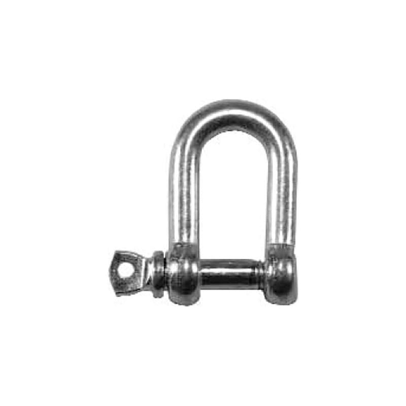 Faithfull D-Shackle Zinc Plated 8mm (Pack 2) Faithfull - RockBottom Northampton