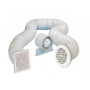 Manrose Shower Fan + Timer 4"