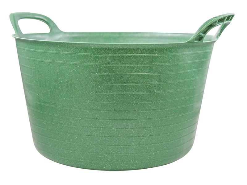 Faithfull Eco Flex Tub 15 litre - Recycled Green Faithfull - RockBottom Northampton