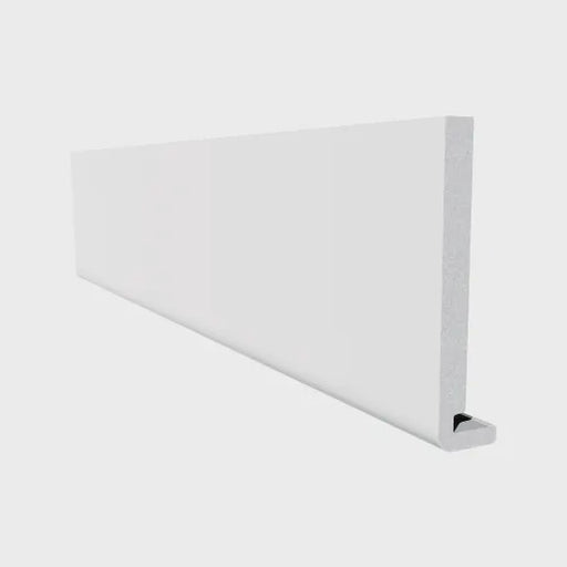 FreeFoam Magnum Square Leg Fascia Board, White: 5m 175MM x 18MM