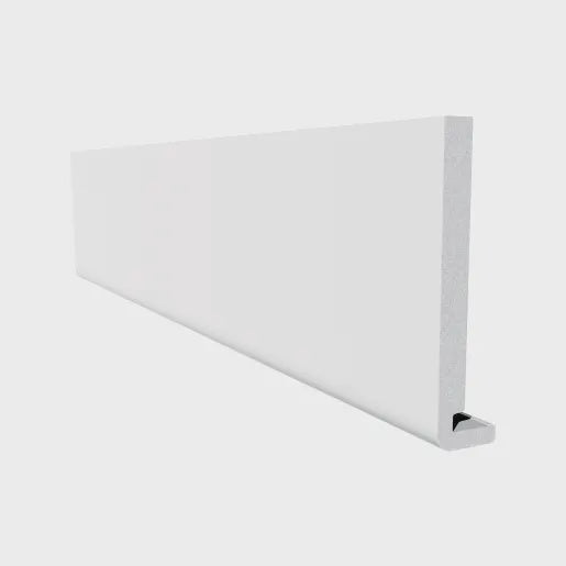 FreeFoam Magnum Square Leg Fascia Board, White: 5m 175MM x 18MM