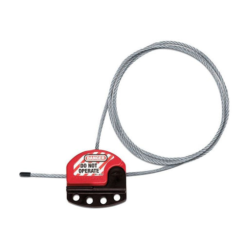 Master Lock Four Padlock Lockout Hasp with Adjustable Cable 1.8m Master Lock - RockBottom Northampton
