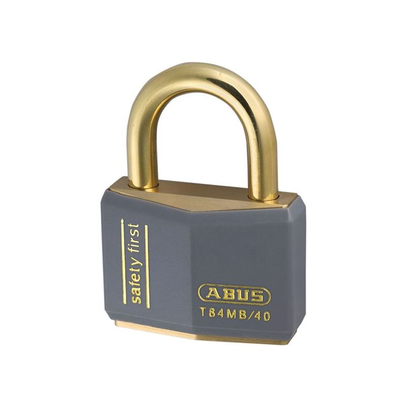Abus Mechanical T84MB/40mm Grey Rustproof Padlock ABUS Mechanical - RockBottom Northampton 