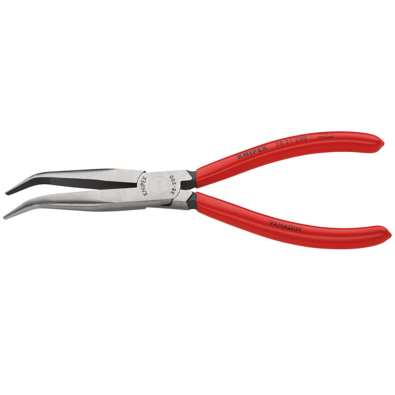 Draper 55689 KNIPEX 38 21 200 Mechanics' Bent Nose Pliers, 200mm