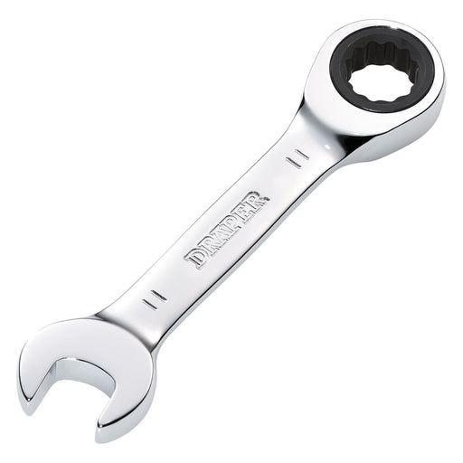 Draper Draper HI-TORQ Metric Stubby Ratchet Combination Spanner, 11mm Draper - Town Tools