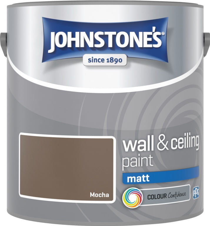 Johnstone's Wall & Ceiling Matt 2.5L Mocha