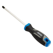 Draper Phillips Soft Grip Screwdriver, PH3 x 150mm Draper - Town Tools