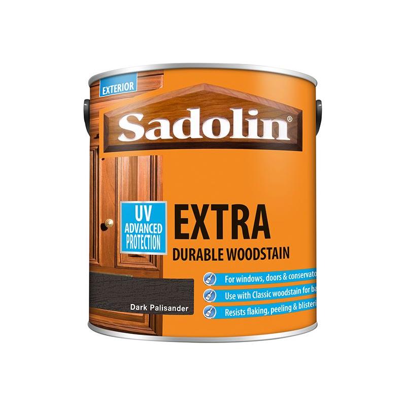 Sadolin Extra Durable Woodstain Dark Palisander 2.5 litre Sadolin - RockBottom Nothampton