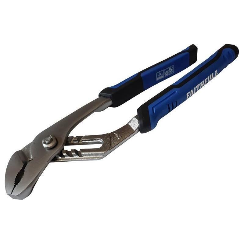 Faithfull Soft Grip Water Pump Pliers 250mm Faithfull - RockBottom Northampton