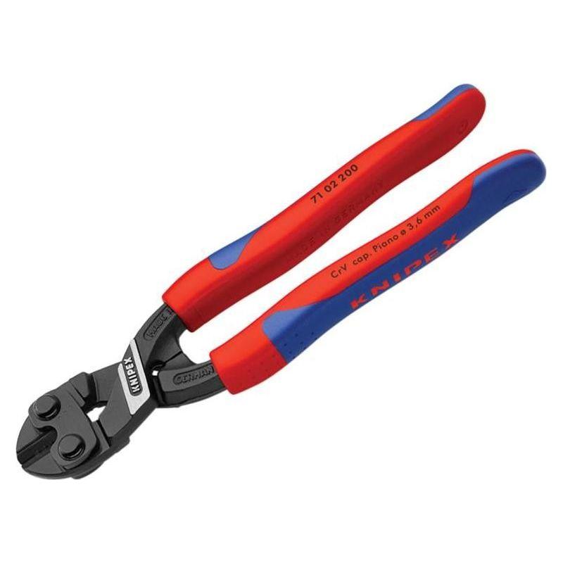 Knipex 71 02 200 CoBolt ® Compact Bolt Cutters Multi-Component Grip 200mm Knipex - RockBottom Northampton