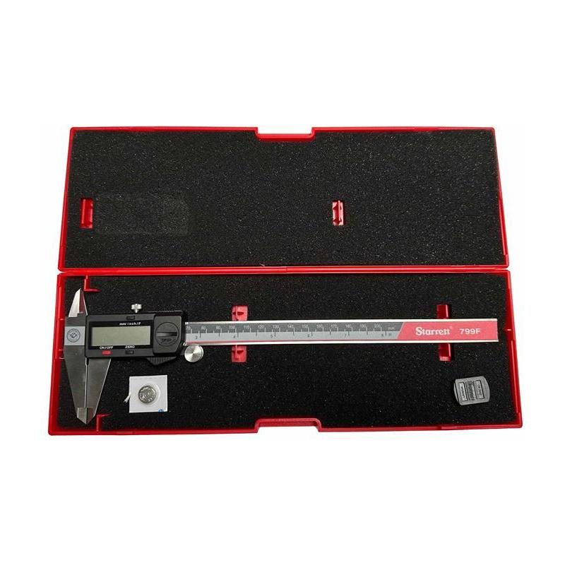 Starrett Fractional Display Caliper 200mm Starrett - RockBottom Nothampton