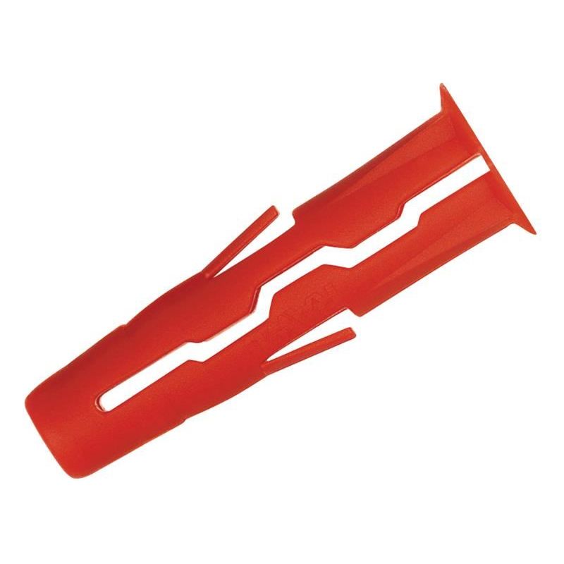 Rawlplug Red UNO® Plugs 6 x 28mm (Pack 1000) Rawlplug - RockBottom Nothampton