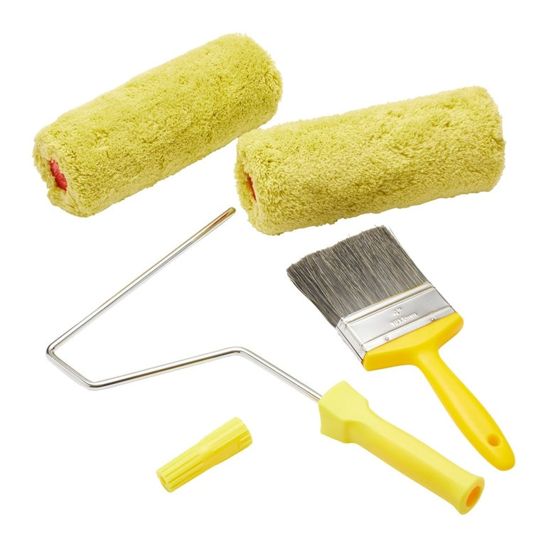 Rodo Twin Head Masonry Kit & Pole 9"