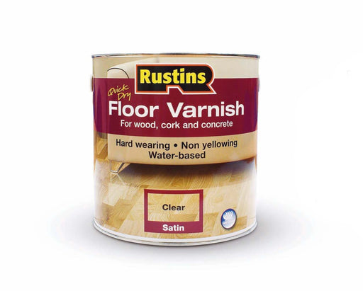 Rustins Quick Dry Acrylic Floor Coating Satin 2.5L